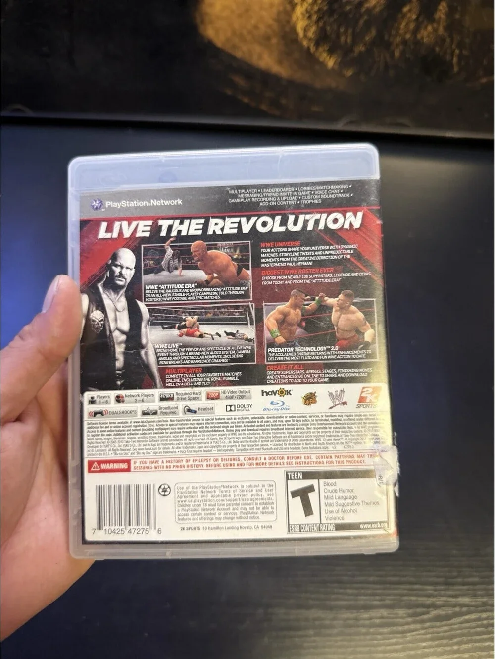 N/A product wwe